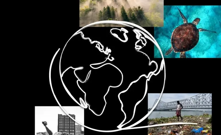 Gib der Natur eine Chance zu leben.